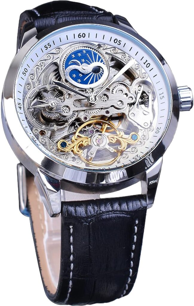 Discover The Captivating Forsining Moon Phase Tourbillon Watch A